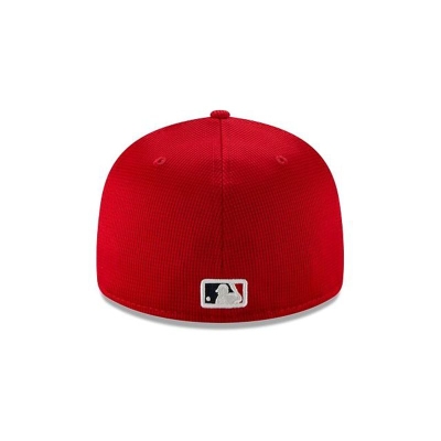 Los Angeles Angels Gorra | New Era MLB Clubhouse Collection Low Profile 59fifty Fitted Cap Mexico - Rojos